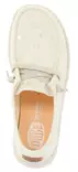 HEYDUDE Schuhe Wendy Paillette Schnürung Elfenbein - Damen walkingschuhe - 141171 - 4