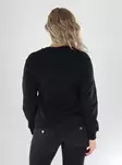 JDY Sweatshirt JDYPARIS L/S EMB SWEAT schwarz/Glitzer - Damen Hoodies und Sweatshirts - 141571 - 2