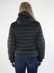 JDY Leichte, gesteppte Jacke mit Kapuze in Schwarz - Damen Leichte steppjacken - 136651 - 2