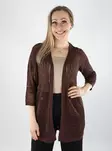 JDY Damen Kimono/Cardigan 3/4 Chinory Kaffee - Damenpullover - 140671 - 1