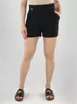 JDY Shorts Schwarz/schwarzer Knopf - Damen Shorts und Capris - 140961 - 1