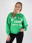 JJXX Damen Sweatshirt greenbee/New York - Damen Hoodies und Sweatshirts - 138901 - 1