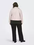 Only Carmakoma Damen Plus-Size Kunstlederjacke Faux Biker burnished lilac - Damenlederjacken und PU-Jacken - 140281 - 2