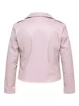 Only Carmakoma Damen Plus-Size Kunstlederjacke Faux Biker burnished lilac - Damenlederjacken und PU-Jacken - 140281 - 7