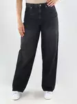 Only Jeans ONLTOLEDO MW LOOSE STRAIGHT gewaschen Schwarz - Damen Jeans - 141401 - 1