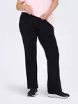 Only Play Curvy Damen Plus-Size-Hose ONPFOLD MW Jazz schwarz - Damen Sporthosen - 140131 - 1
