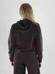 Only Play Sweatshirt ONPCAVA HOOD Schokolade - Damen Sportpullover und Sweatshirts - 141461 - 2