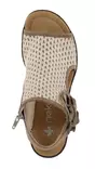 Rieker Damen Wedgesandalen 68180-60 beige - Rieker Sandalen - 140891 - 4