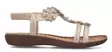 Rieker Damen Blumen Sandalen V7573-90 Gold - Rieker Sandalen - 140621 - 1