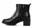 Tamaris Comfort Damen Leder Stiefeletten 86407-43 Schwarz - Tamaris Stiefeletten - 137501 - 2