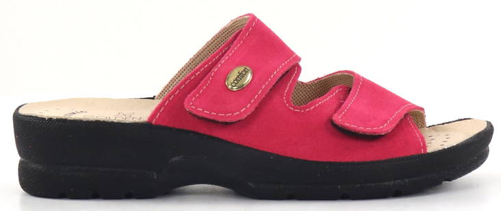 Goldene Fit Mules 714 fuchsia Wildleder - Damen Arbeitsschuhe - 134021 - 1