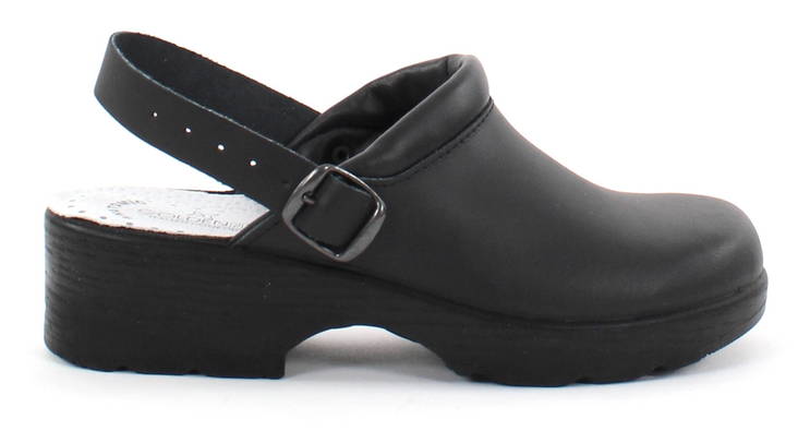 Golden Fit Mules Neu Oland Schwarz - Damen Arbeitsschuhe - 125441 - 1