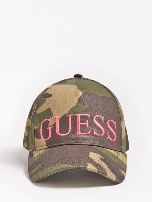 Guess Cap AW8632COT01, Camo und Schwarz - Damen Kopfbedeckungen und Handschuhe - 128941 - 1