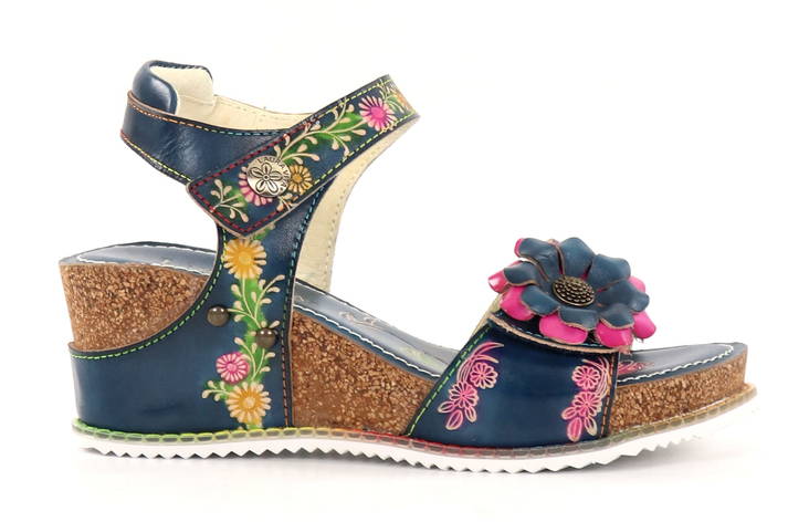 Laura Vita Sandalen Bonito 03 Jeans - Damen Sandalen - 135411 - 1