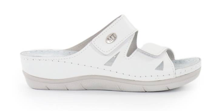 Marco Tozzi Damen-Mules 27512-42 Weiß - Pantoletten - 135991 - 1