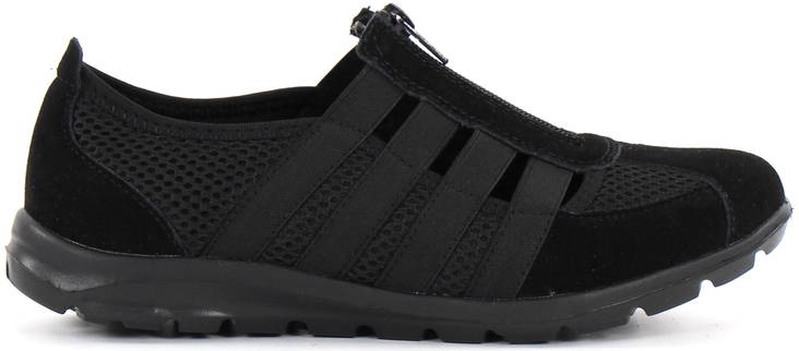 Natura Wanderschuhe Christine, Schwarz - Damen walkingschuhe - 130271 - 1