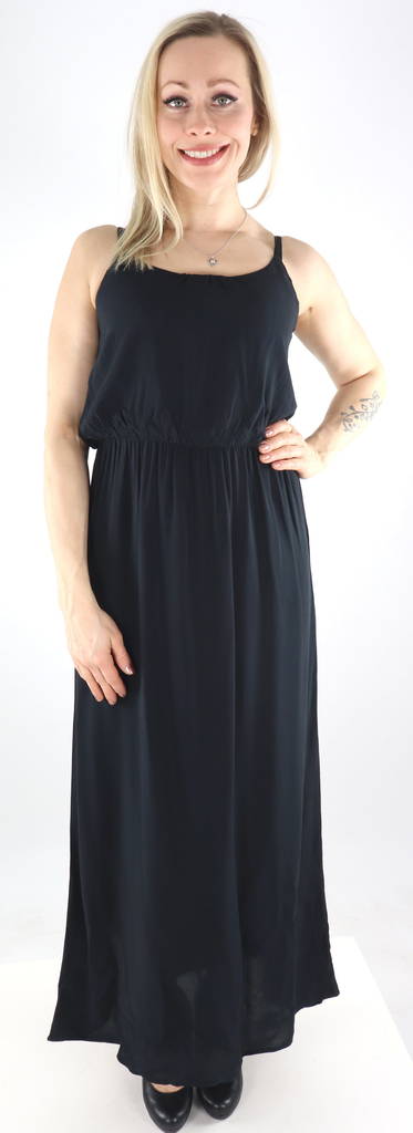 Only Maxi Kleid Nova Life Träger schwarz - Kleider und Tuniken - 133251 - 1