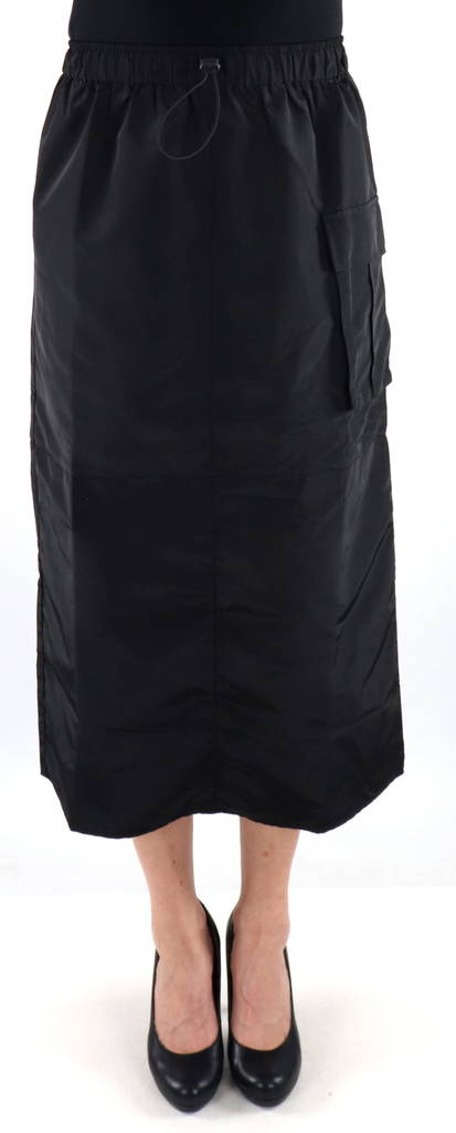 Pieces Rock hw Midi Cargo Schwarz - Röcke - 133721 - 1