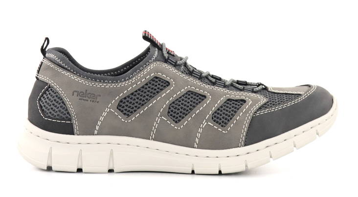 Rieker Herren Wanderschuhe B7762-45 grau - Herren Wanderschuhe - 135791 - 1