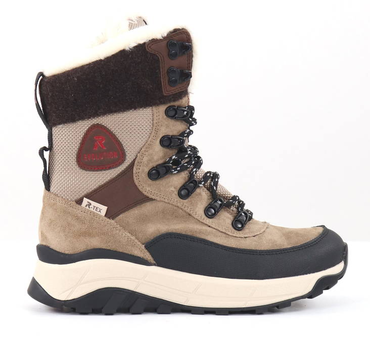 Rieker Stiefeletten W0066-64, beige - Rieker Stiefeletten - 132441 - 1