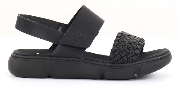 Rieker Sandalen 68983-00, schwarz - Rieker Sandalen - 130761 - 1
