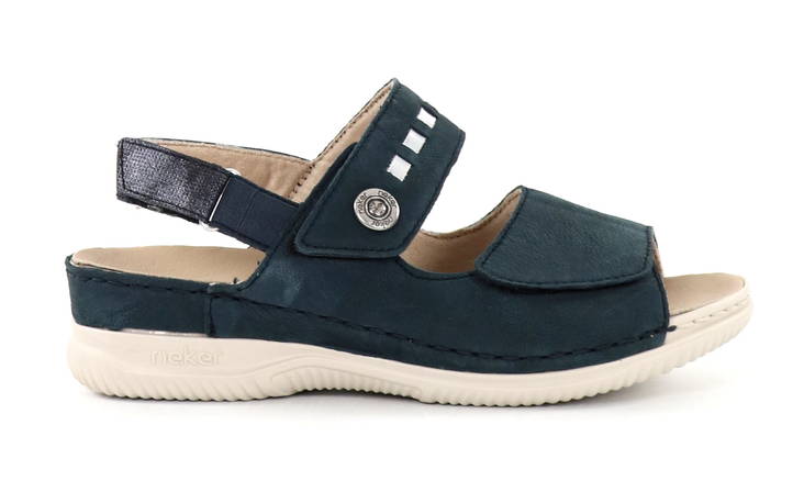 Rieker Damen Sandalen V7473-14 blau - Rieker Sandalen - 135651 - 1