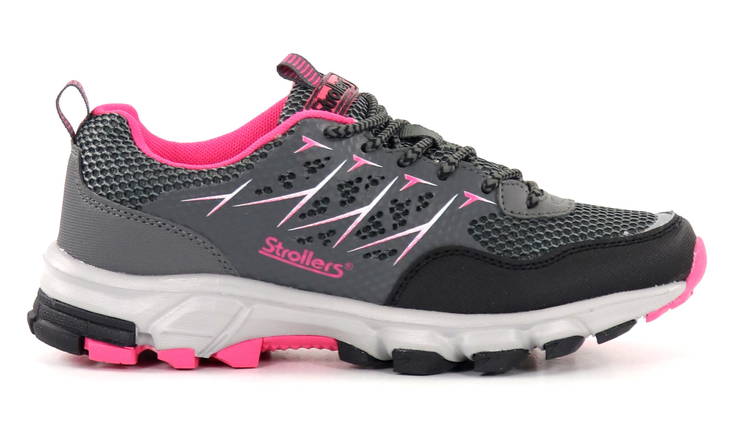 Strollers Damen Sneaker ZA202001 fuchsie/schwarz - Damen-Laufschuhe - 135181 - 1