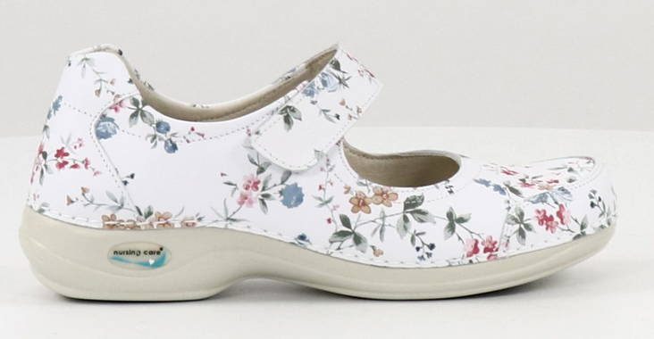 Maschinenwaschbare Schuhe für die Pflege WG500F1 Blumen - Damen Arbeitsschuhe - 111711 - 2