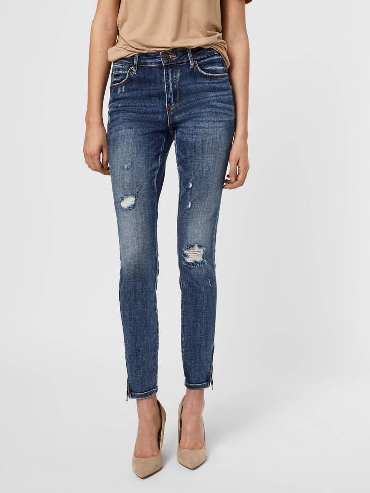 Vero Moda Damen Jeans Tilde mr ank, Blau - Damen Jeans - 128921 - 1