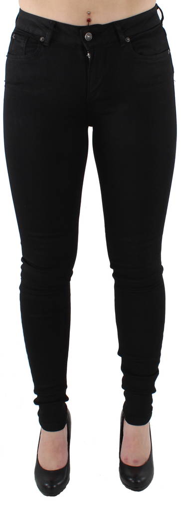 Vero Moda Damen Super-Stretch-Jeans Lux Slim BA037 Schwarz - Damen Jeans - 118141 - 1