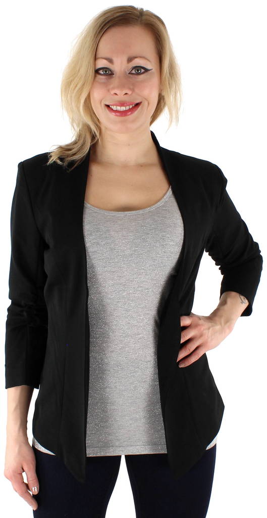 Vila Damenjacke Her 3/4 schwarz - Damenblazer - 117771 - 1