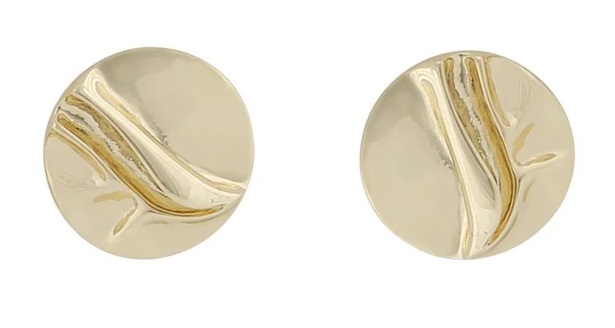 Snö of Sweden Ohrringe Malibu Münze gold - Ohrringe - 136271 - 1