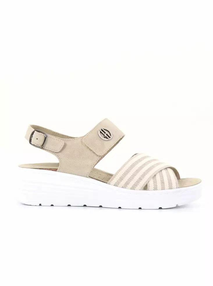 Hickersberger Damen Sandalen mit Kräutersohle 2641 1302 Beige - Damen Arbeitsschuhe - 136471 - 1