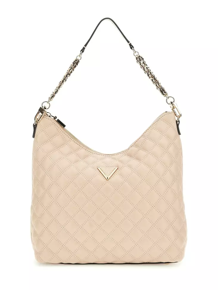 Guess Tasche Giully Hobo QG8748020 hellbeige - Handtaschen - 136481 - 1