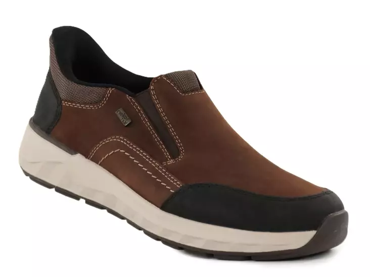 Rieker Herren Weite-Laufsohlen Schuhe 11551-22 braun - Herren Wanderschuhe - 138951 - 1