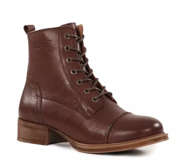 Ten Points Damen Stiefeletten 60003 Pandora Schokolade - Damen Stiefeletten - 139181 - 1