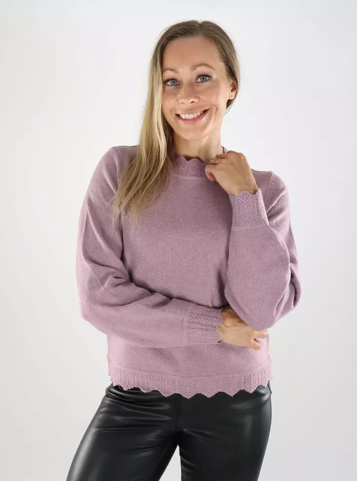 Vila Damen Pullover O-Ausschnitt Fliegenpilz - Damenpullover - 139221 - 1