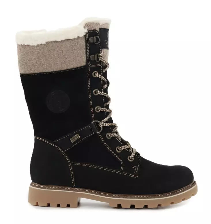 Rieker Remonte Damen Stiefeletten D8474-03 Schwarz - Rieker Stiefeletten - 139251 - 1