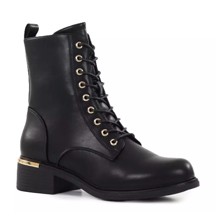 Migant Damen Stiefeletten A920-318 schwarz