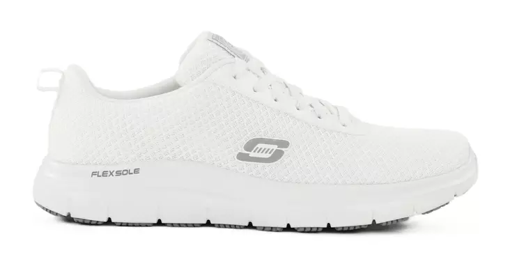 Skechers Work Herren Arbeitsschuhe 77125EC/WHT FLEX ADVANTAGE SR - BENDON Weiß - Herrenschuhe für die Arbeit - 139341 - 1