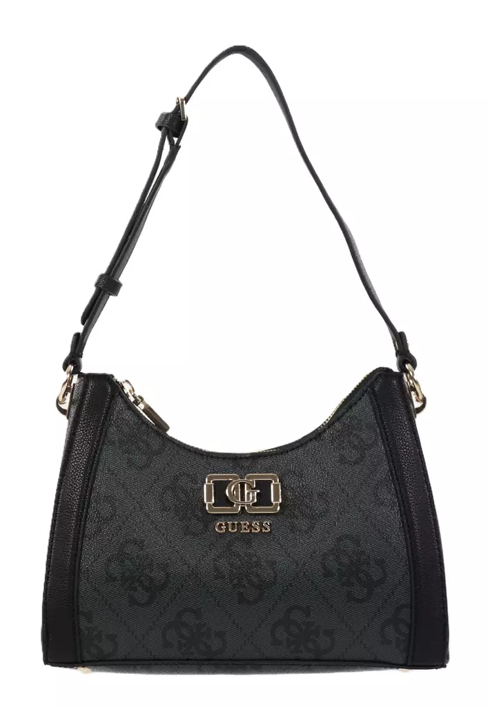 Guess Tasche Karnilla Logo Anthrazit Logo - Handtaschen - 140111 - 1