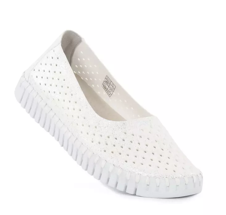 Ilse Jacobsen Damen Wanderschuhe Tulip3578/100 weiß - Damen walkingschuhe - 138251 - 1