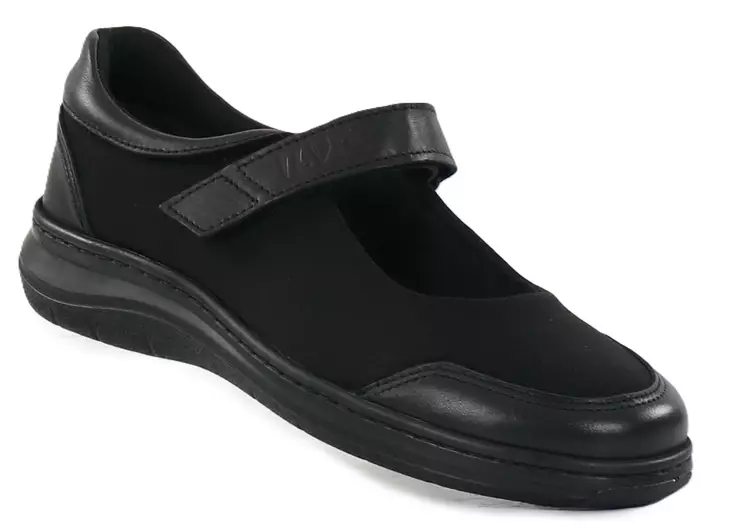 Ilves Wanderhalbschuhe F1731 Anil Lycra Schwarz - Damen walkingschuhe - 140791 - 1