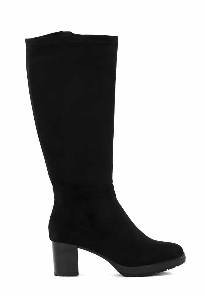 Jana Damenstiefel mit dehnbarem Schaft 25565-43 schwarz - Damen Stiefel - 137411 - 1