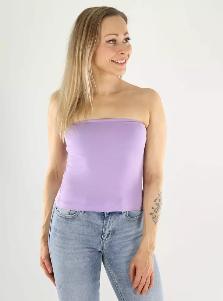 JJXX Bandeau-Top lila Rose - Damen Tops - 140931 - 1