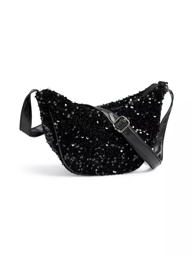 Pieces Taillentasche Pailletten schwarz - Handtaschen - 139511 - 1