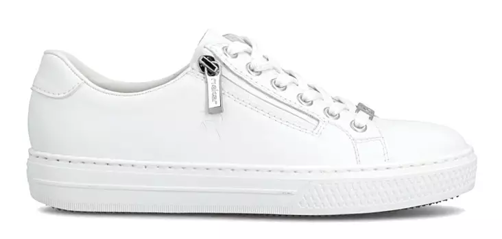 Rieker Damen Sneaker aus echtem Leder L59L1-83 weiß - Rieker Sneakers - 140231 - 1