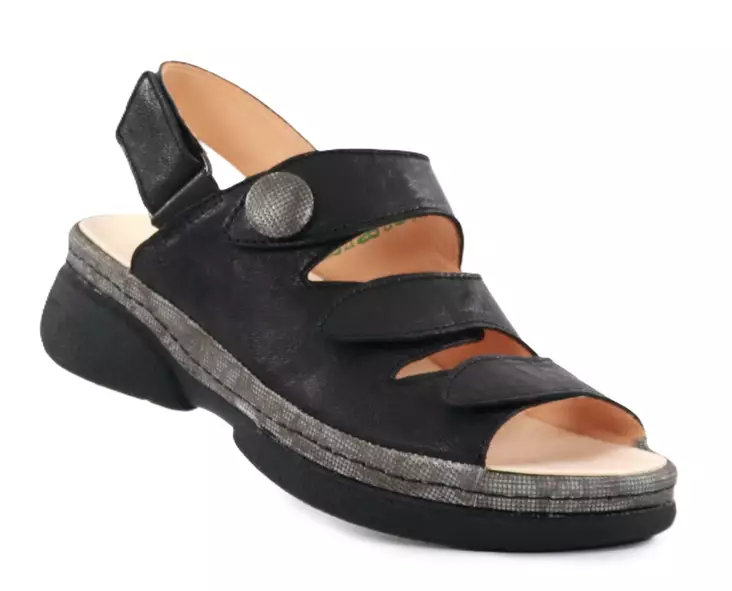 Think! Damen Sandalen aus echtem Leder 000587-0090 Cambio Schwarz - Damen Arbeitsschuhe - 140081 - 1
