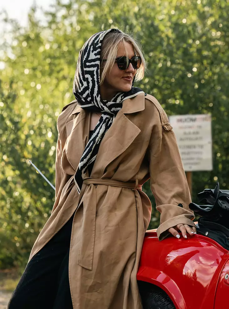 Veniz Schal 62450 Zebra-Muster - Damen Schals - 137731 - 1