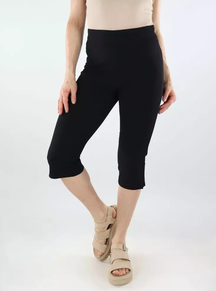 Vero Moda Damen Capris HW Schwarz - Damen Shorts und Capris - 138741 - 1